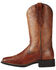 Ariat Women's Rich Brown Round Up Remuda Western Boots - Square Toe , Brown, hi-res