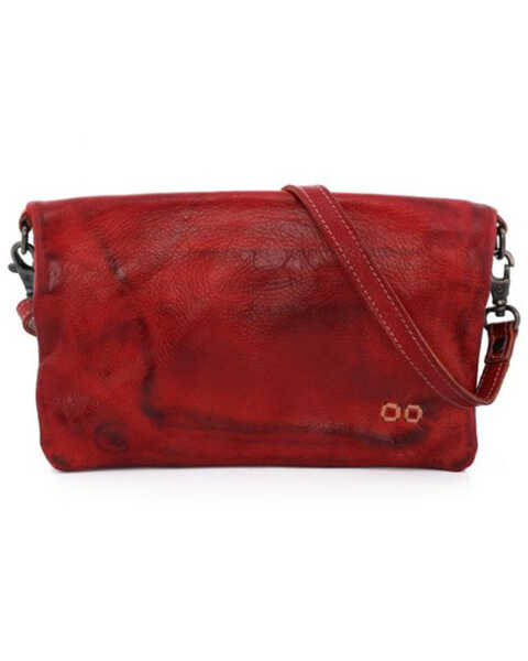 Image #1 - Bed Stu Women's Cadence Wallet Wristlet Crossbody Bag , Red, hi-res
