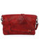 Image #1 - Bed Stu Women's Cadence Wallet Wristlet Crossbody Bag , Red, hi-res