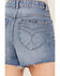 Rolla's Women's Medium Wash Vintage High Rise Stevie Shorts, Medium Wash, hi-res