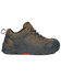 Image #2 - Hoss Men's Eric Low Lace-Up Work Shoes - Aluminum Toe, Brown, hi-res