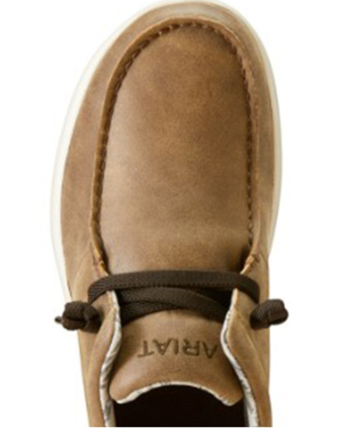 Image #4 - Ariat Men's Hilo Casual Shoes - Moc Toe, Brown, hi-res