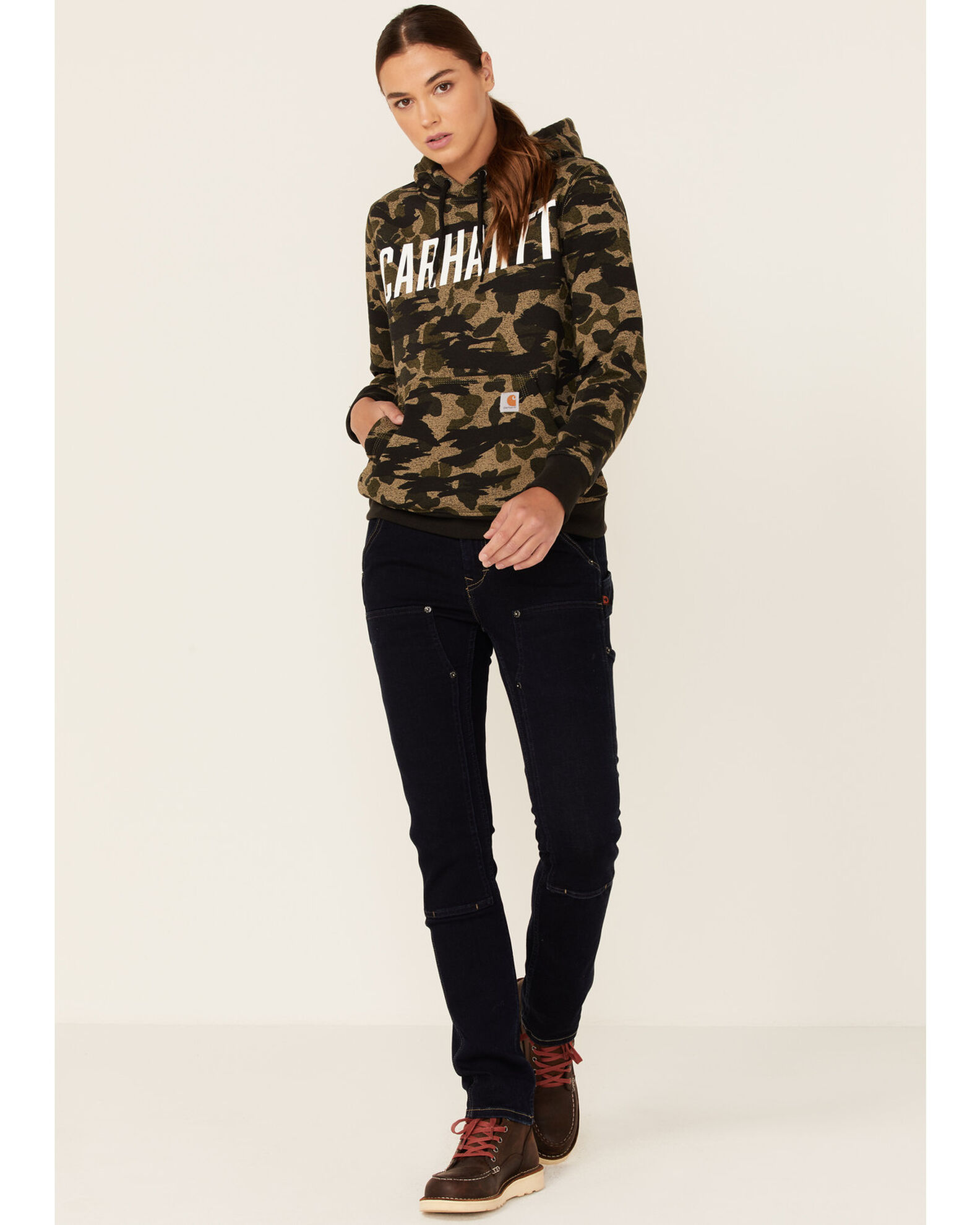 Carhartt camo pullover clearance