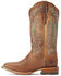 Image #2 - Ariat Women's Frontier Tilly TEK Step Western Boots - Broad Square Toe, Tan, hi-res