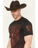 Image #2 - American Fighter Men's Garrison Short Sleeve Graphic T-Shirt, Black, hi-res