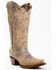 Image #1 - Circle G Women's Brown Floral Embroidery Western Boots - Snip Toe, Brown, hi-res