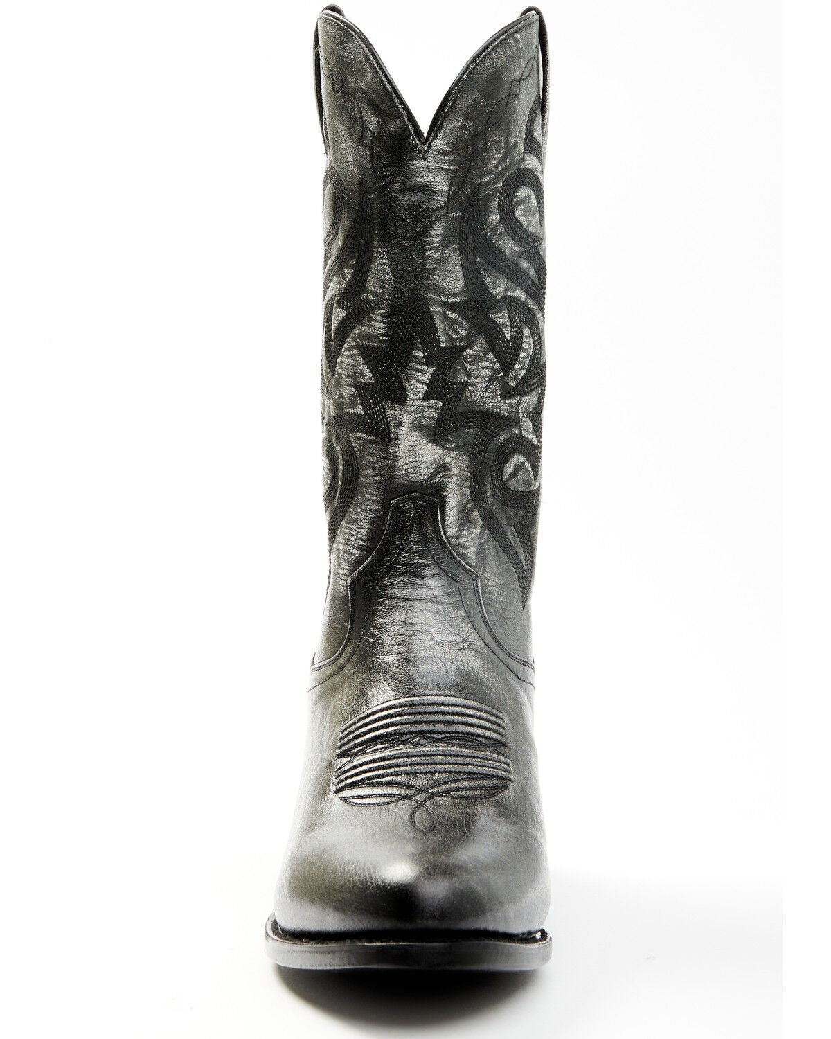 Image #4 - Dan Post Men's Mignon Western Boots - Round Toe, Grey, hi-res
