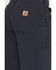 Image #4 - Carhartt Men's Canvas Dungaree Work Pants, Navy, hi-res