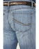 Image #4 - Cinch Men's Grant Medium Wash Relaxed Bootcut Performance Stretch Denim Jeans, Medium Wash, hi-res