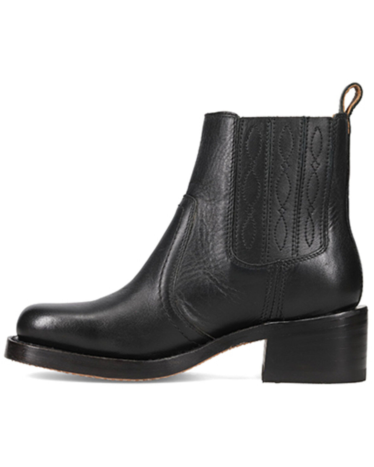 Image #3 - Frye Women's Campus Chelsea Boots - Square Toe, Black, hi-res