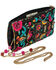 Mary Frances Women's Imagine Skull Floral Embroidered Bead Phone Crossbody Bag, Multi, hi-res