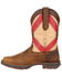 Image #3 - Durango Men's Florida State Flag Western Performance Boots - Square Toe, Brown, hi-res