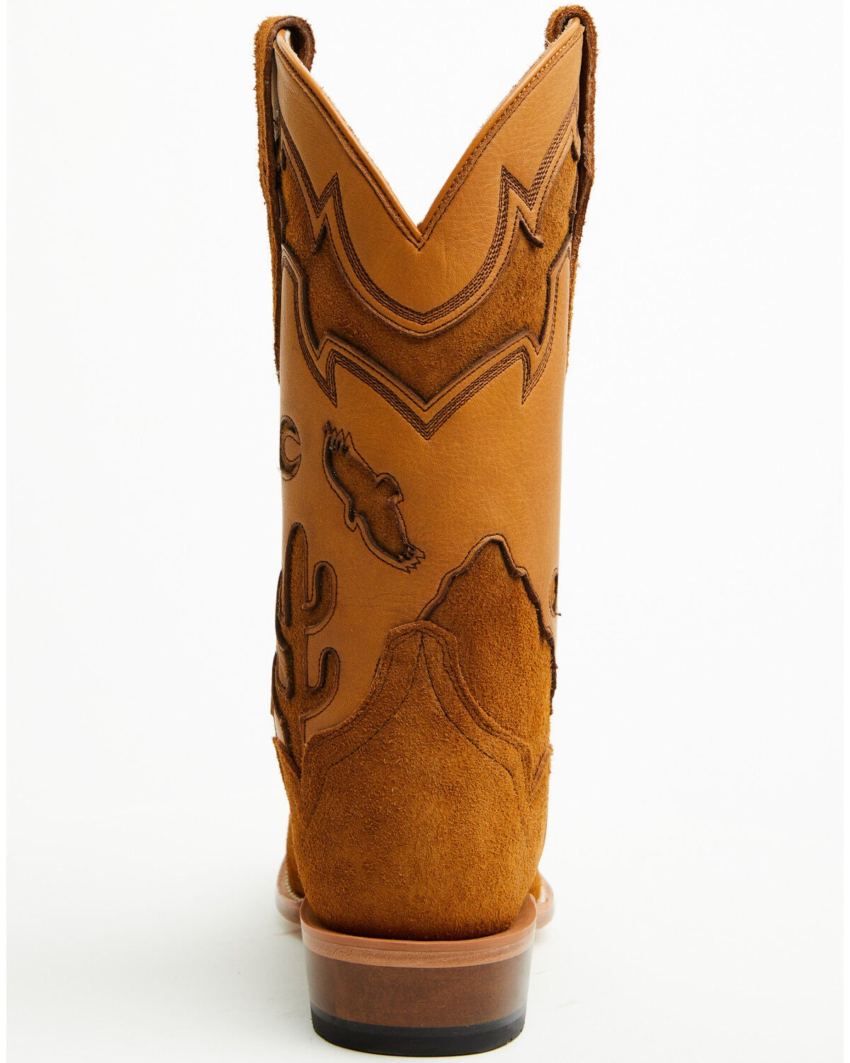 Image #5 - Moonshine Spirit&reg; Men's Eden Roughout Western Boots - Square Toe, Cognac, hi-res