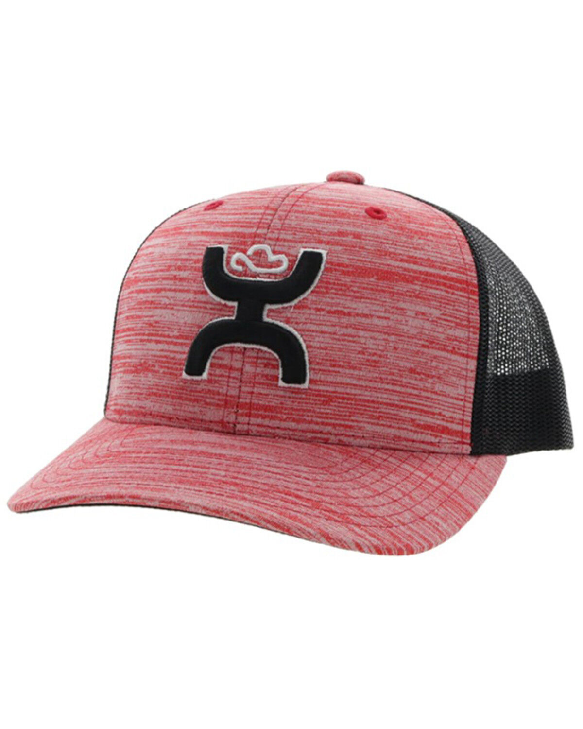 Image #1 - Hooey Men's Sterling Logo Embroidered Trucker Cap, Red, hi-res