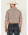 Image #4 - Ariat Men's Carmelo Floral Geo Print Short Sleeve Button-Down Western Shirt, Brown, hi-res