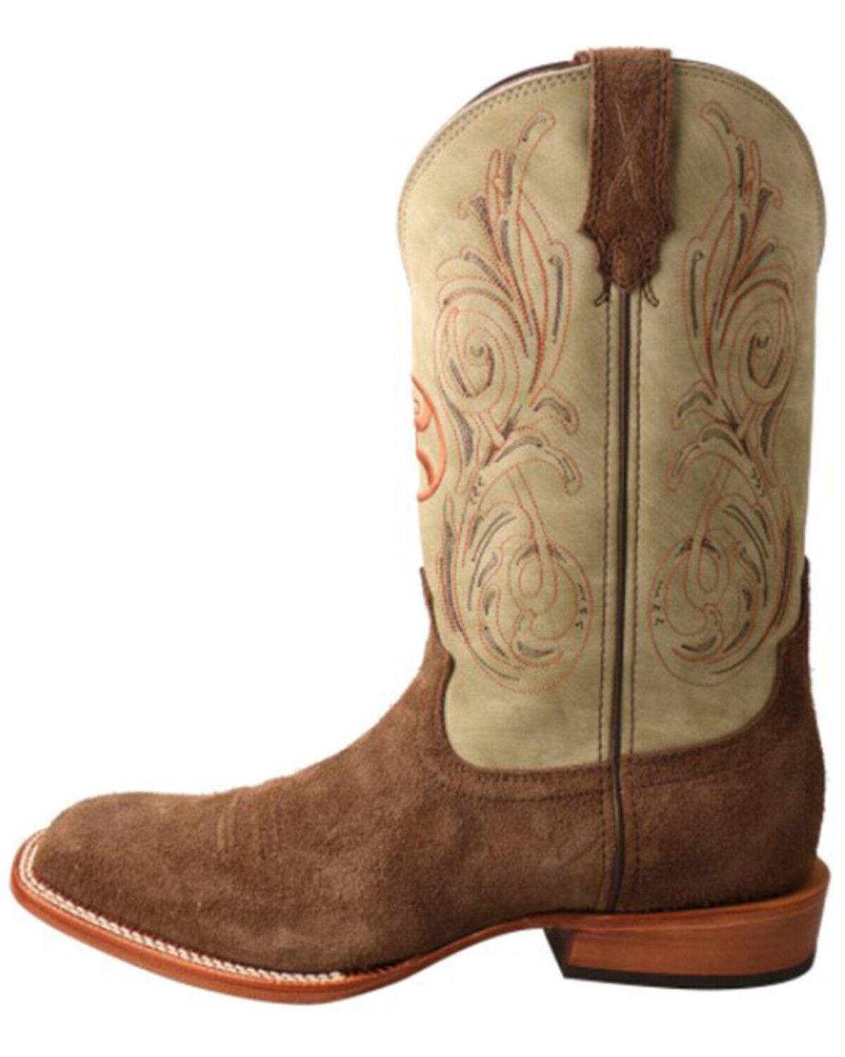 Image #3 - Hooey by Twisted X Men's CellSole Leather Western Boots - Broad Square Toe, Brown, hi-res