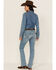 Image #3 - Wrangler Retro Women's Sadie Bootcut Patch Jeans, , hi-res