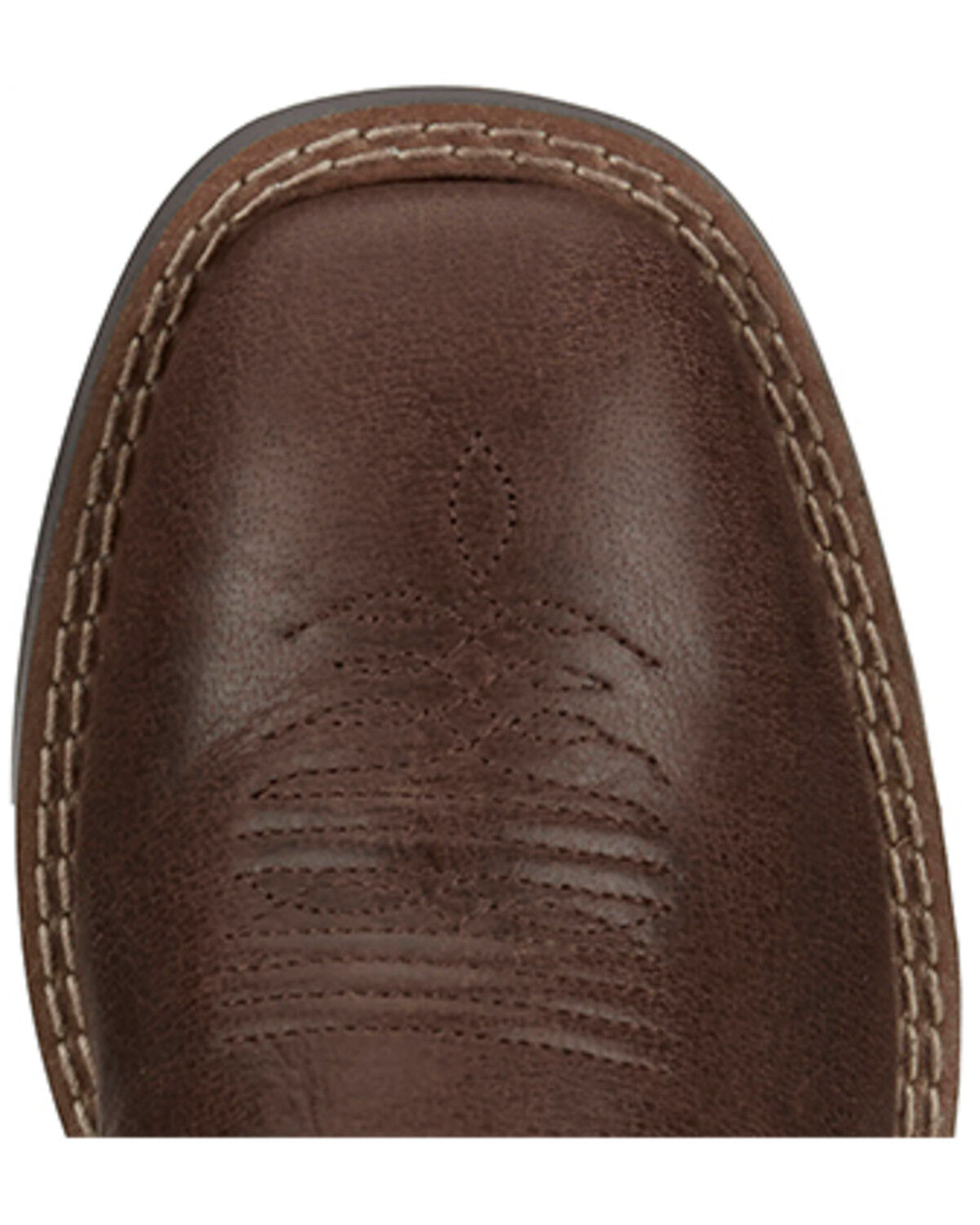 Image #6 - Justin Boys' Bowline Western Boots - Square Toe, Brown, hi-res