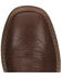 Image #6 - Justin Boys' Bowline Western Boots - Square Toe, Brown, hi-res