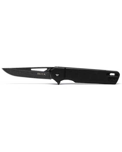 Image #1 - Buck Knives 239 Infusion Assisted Opening Knife, Black, hi-res