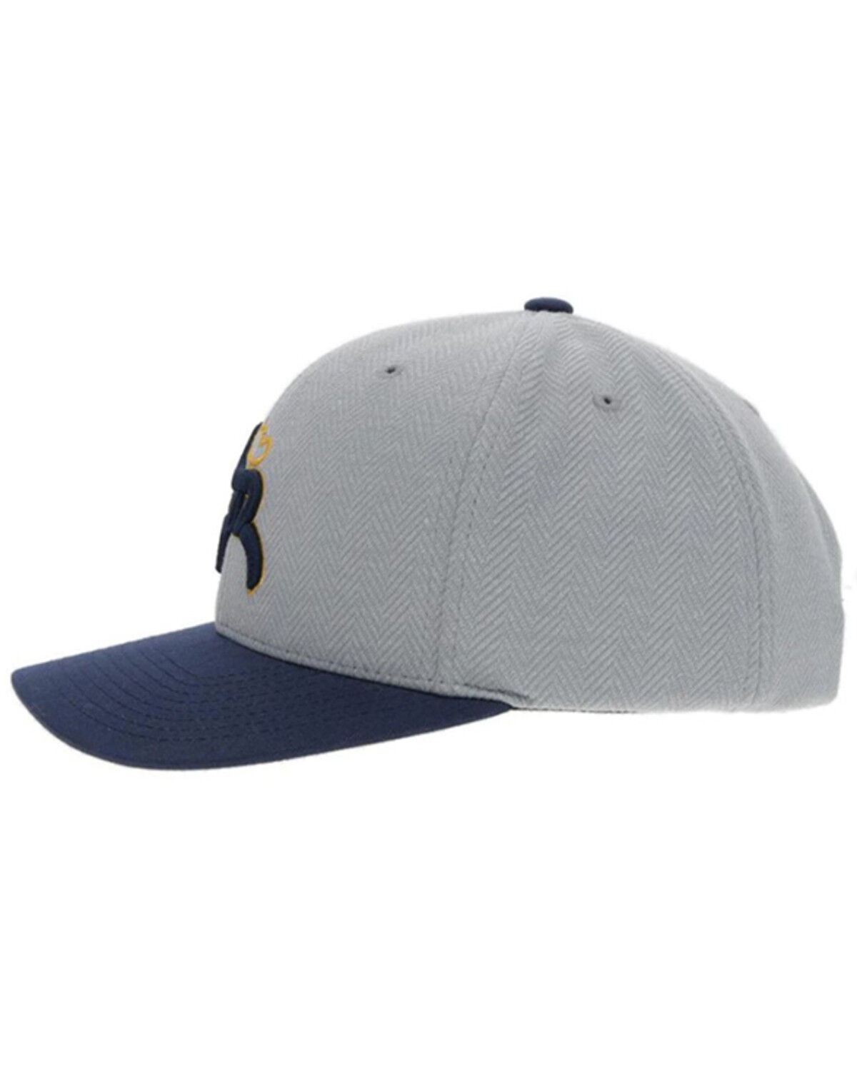 Image #4 - Hooey Men's Hawk Roughy Embroidered Logo Trucker Cap, Grey, hi-res