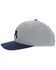 Image #4 - Hooey Men's Hawk Roughy Embroidered Logo Trucker Cap, Grey, hi-res
