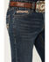 Image #2 - Rock & Roll Denim Men's Revolver Medium Wash Slim Straight Stretch Denim Jeans, Medium Wash, hi-res