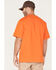 Image #4 - Hawx Men's Forge Work Pocket T-Shirt , Orange, hi-res