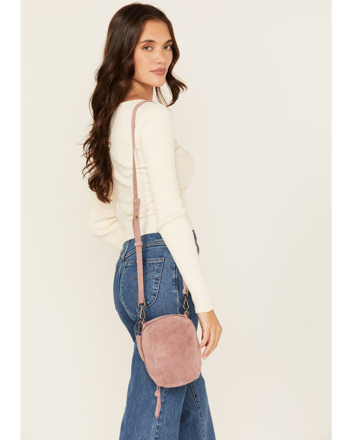 Image #1 - Free People Women's Out Of The Box Crossbody Bag, Pink, hi-res