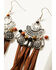 Image #2 - Shyanne Women's Mystic Valley Fringe Earrings, Silver, hi-res