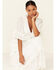 Image #2 - Flying Tomato Women's White Ruffle Tiered Maxi Dress, , hi-res