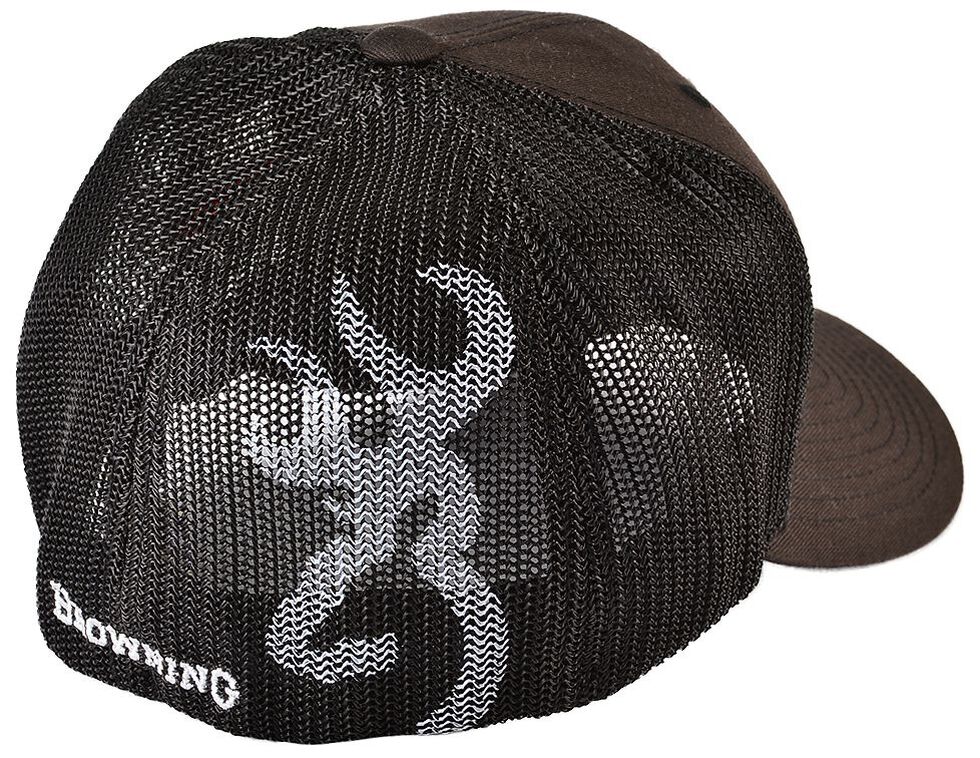 Browning Men S Buckmark Logo Flex Fit Cap Sheplers
