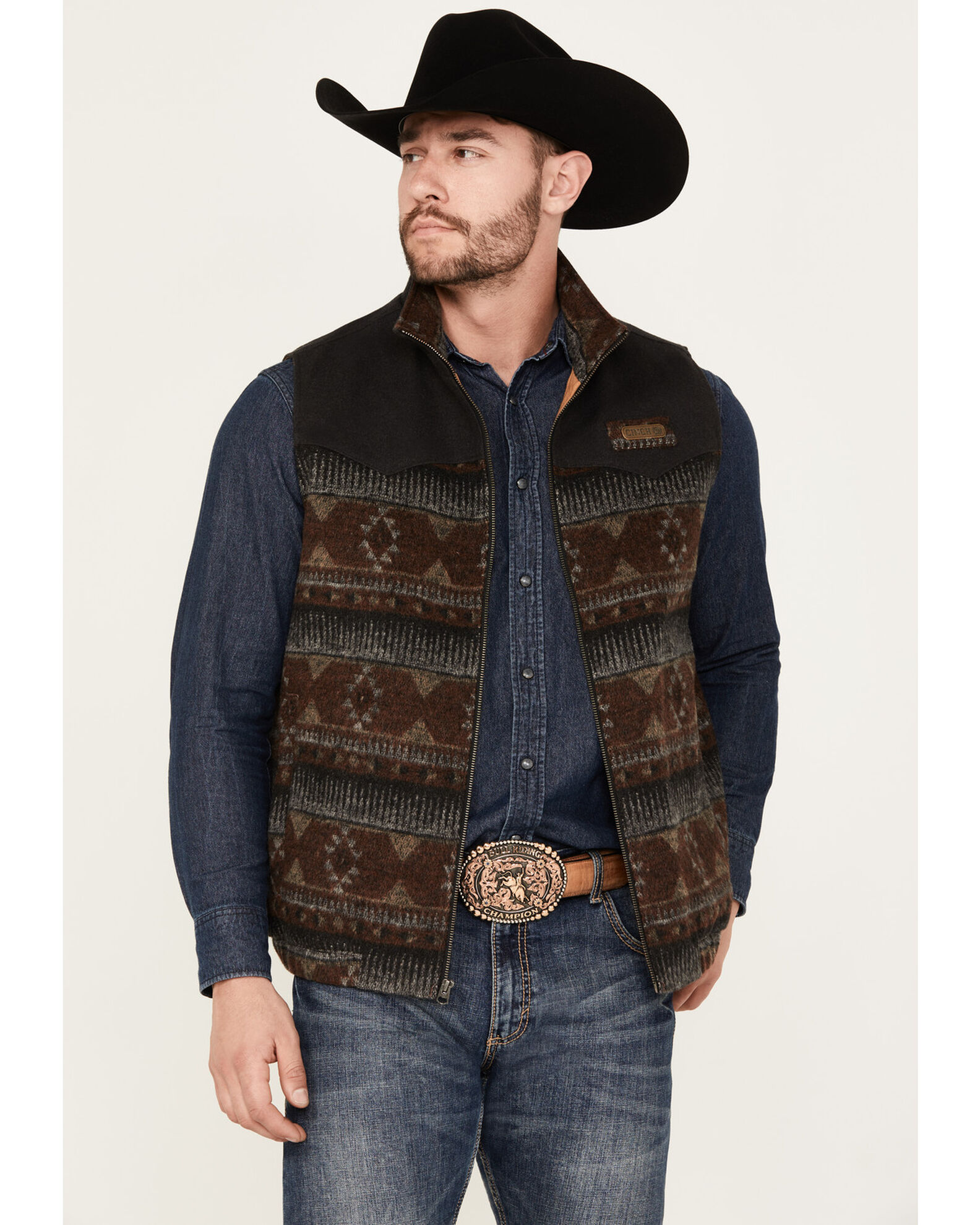 Cinch Men s Southwestern Concealed Carry Vest Sheplers