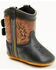 Image #1 - Boot Barn Infant Boys' Blazin Poppet Boots - Round Toe, Black/brown, hi-res