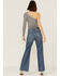 Unpublished Denim Women's Joelene Coda Straight Jeans, Blue, hi-res