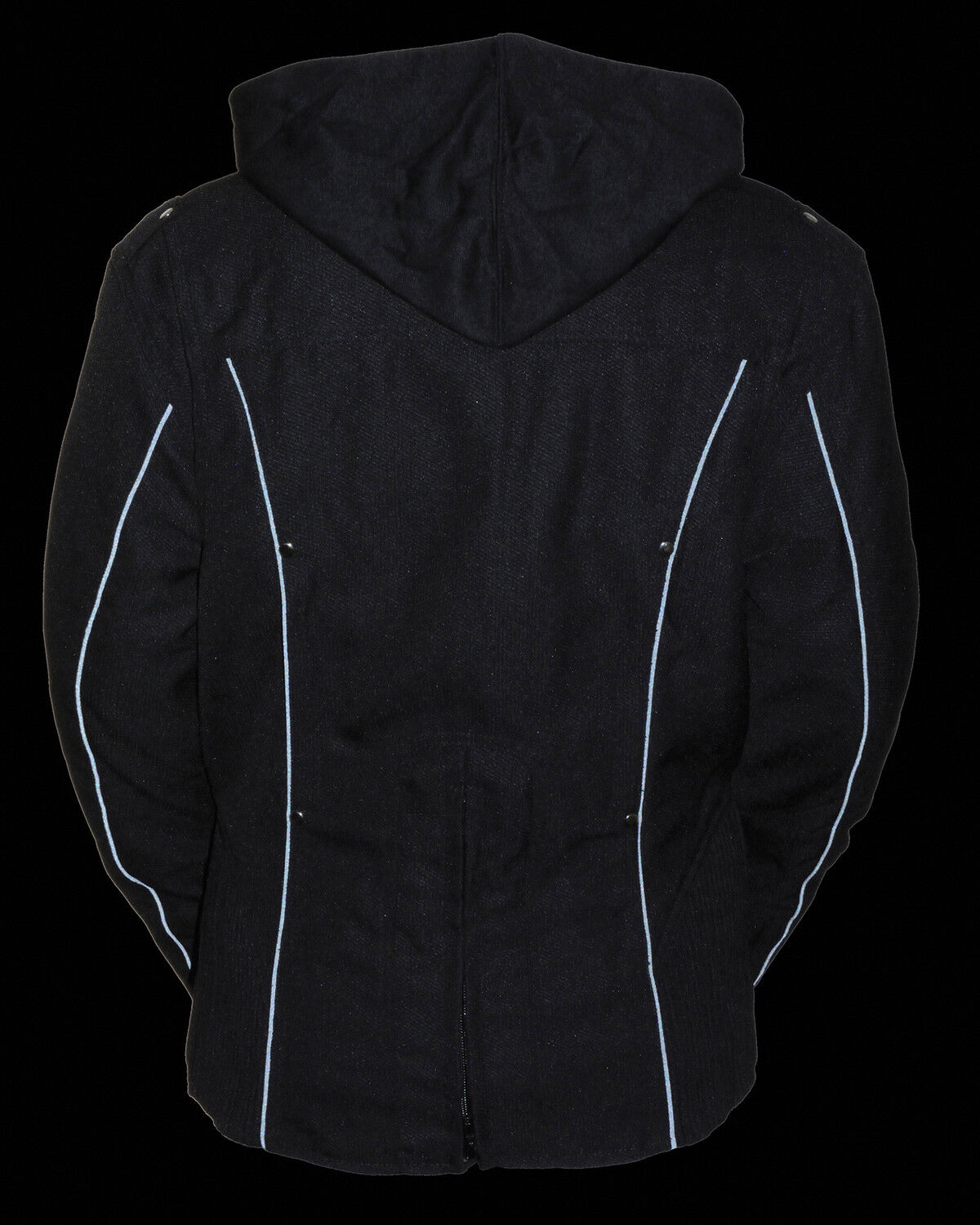 Image #6 - Milwaukee Leather Women's Reflective Tribal 3/4 Textile Jacket - 5X, Black, hi-res