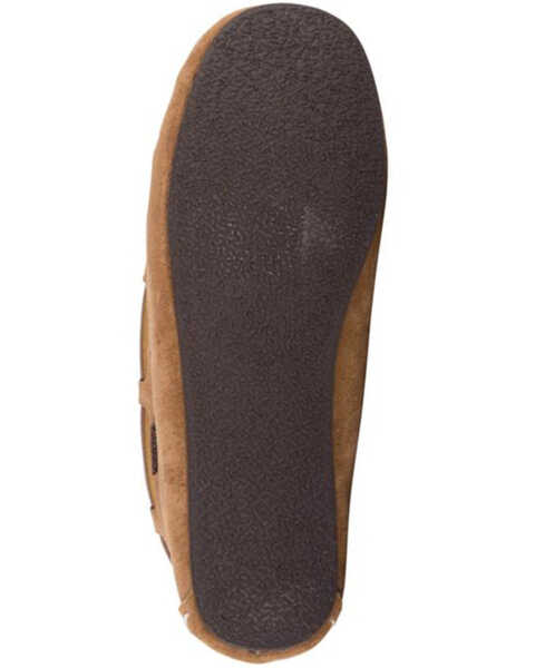 Lamo Footwear Women's Sabrina II Wide Slippers - Moc Toe, Chestnut, hi-res