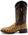 Image #3 - Ferrini Men's Bronco Pirarucu Print Western Boots - Broad Square Toe, Brown, hi-res