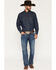 Image #1 - Ariat Men's M4 Heath Thornton Medium Wash Relaxed Bootcut Stretch Denim Jeans, Medium Wash, hi-res