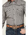 Image #3 - Cowboy Hardware Men's Barbed Wire Print Long Sleeve Snap Western Shirt, Grey, hi-res