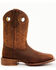 Image #2 - RANK 45® Men's Warrior Xero Gravity Western Performance Boots - Broad Square Toe, Caramel, hi-res