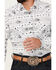 Image #3 - Rough Stock by Panhandle Men's Southwestern Print Ripstop Long Sleeve Snap Performance Western Shirt, White, hi-res