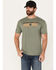 Image #1 - NRA Men's November Romeo Alpha Short Sleeve Graphic T-Shirt, Olive, hi-res