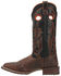 Laredo Men's Isaac Western Boots - Broad Square Toe, Brown, hi-res
