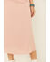 HYFVE Women's Matte Satin Midi Skirt, Rose, hi-res