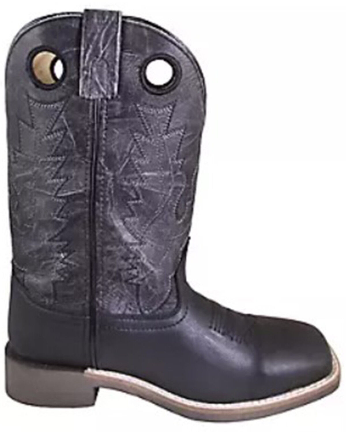 Image #1 - Smoky Mountain Women's Tracie Performance Western Boots - Broad Square Toe, Black, hi-res