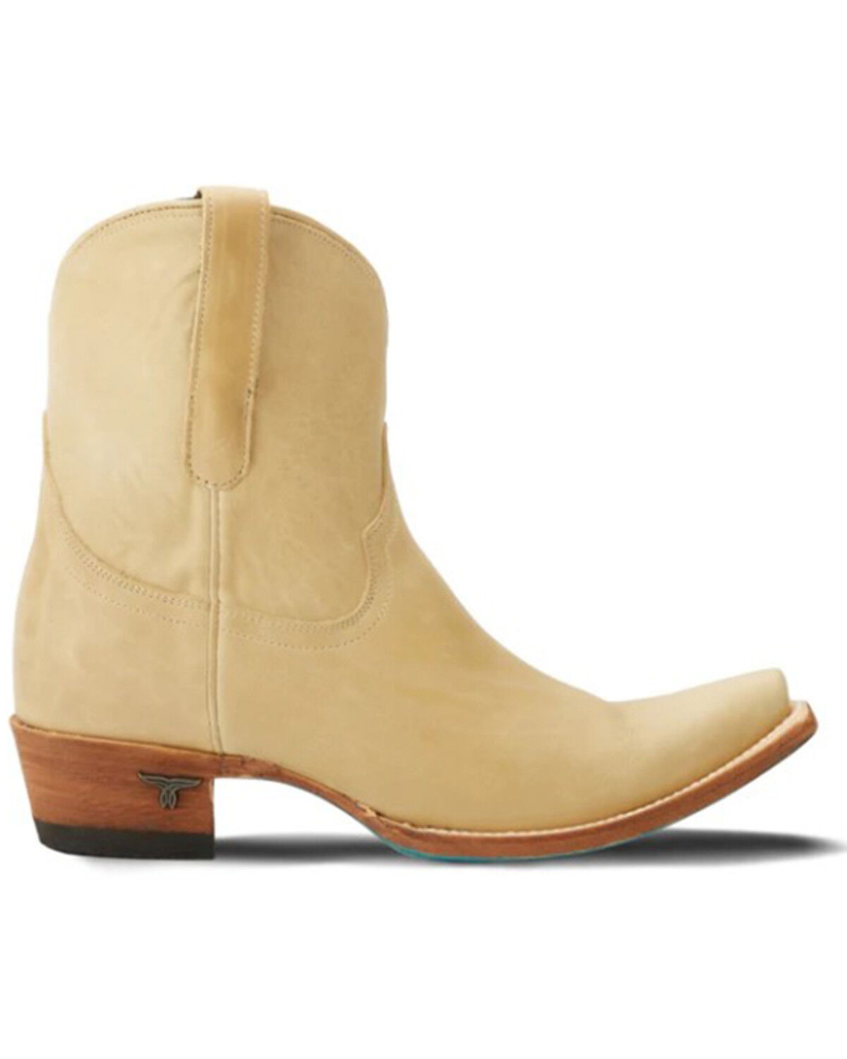 Image #2 - Lane Women's Emma Jane Western Booties - Snip Toe, Brown, hi-res