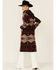 Image #4 - Circle S Women's Southwestern Blanket Hooded Duster, , hi-res