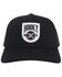 Image #3 - Hooey Men's Bronx Rubber Patch Trucker Cap, Black, hi-res