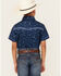 Image #4 - Cowboy Hardware Boys' Roman Paisley Print Short Sleeve Snap Western Shirt, , hi-res